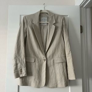 Abercrombie Linen Blazer